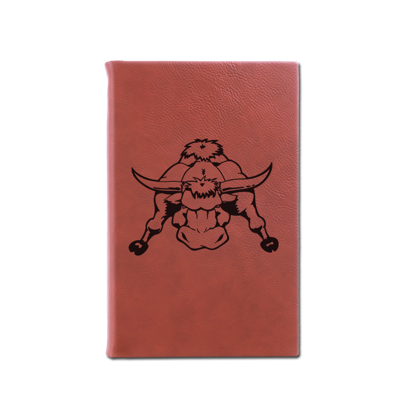 Personalized journal with your choice of farm animal design and custom engraved text. Farm Animal Journal