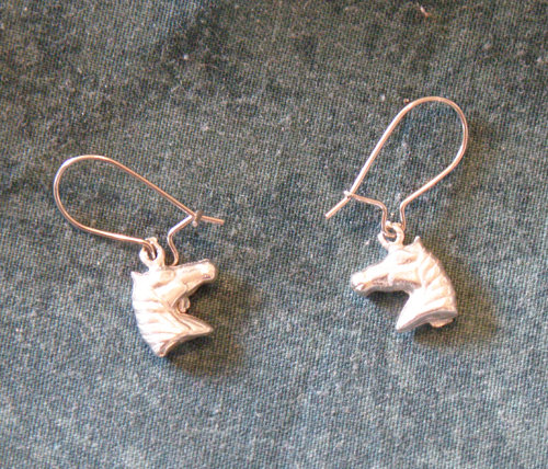 Horse Head Earrings