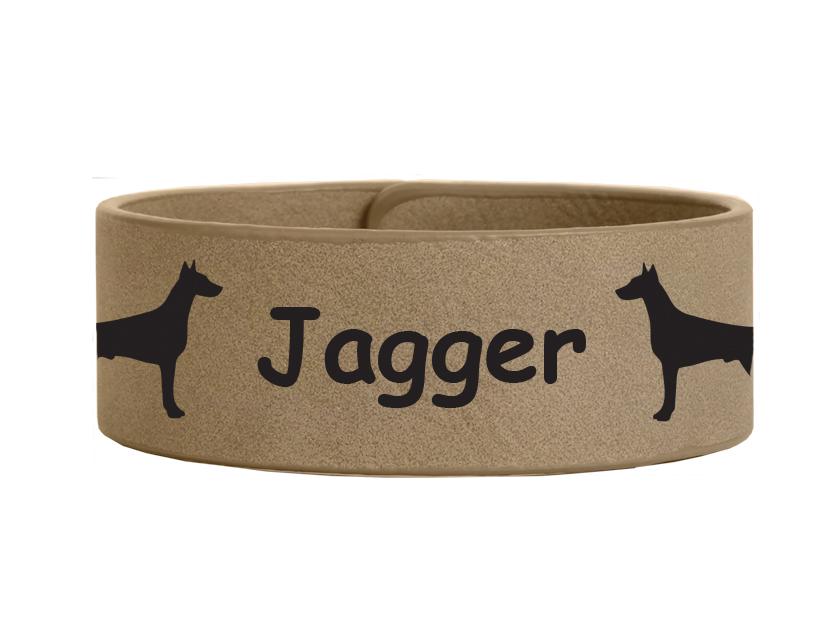 Personalized bracelet with your choice of Doberman design. Doberman Bracelet