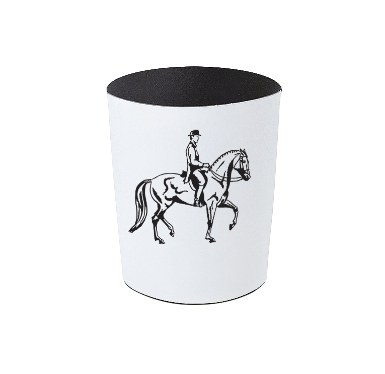 Personalized replacement silicone sleeves with custom engraved text and a horse design 2. Horse Silicone Sleeve
