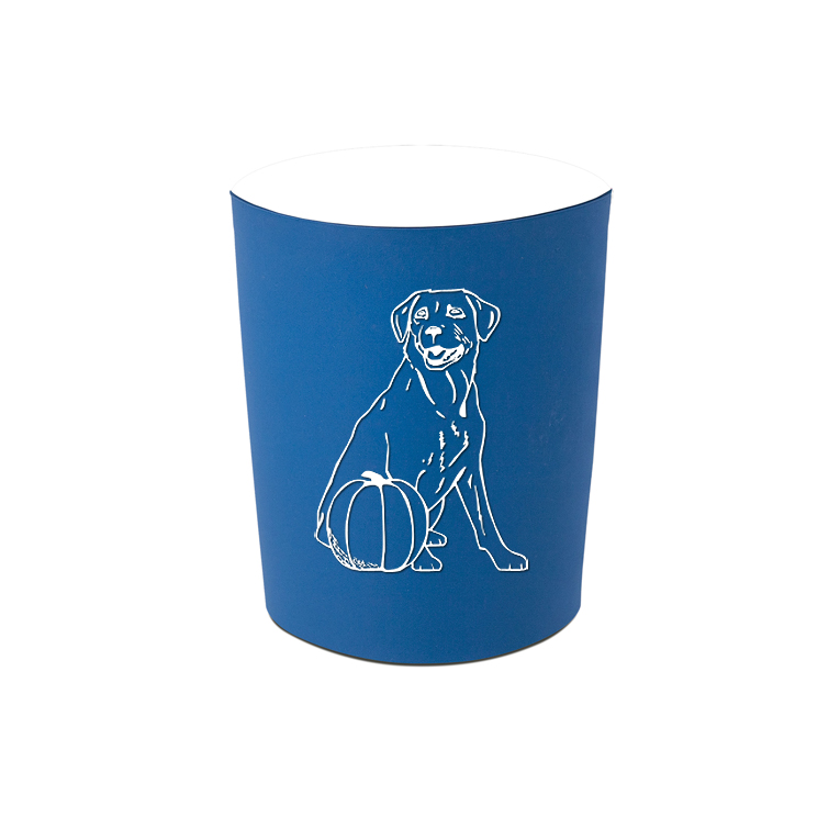 Silicone replacement sleeve with your choice of dog design 3 and custom engraved text.