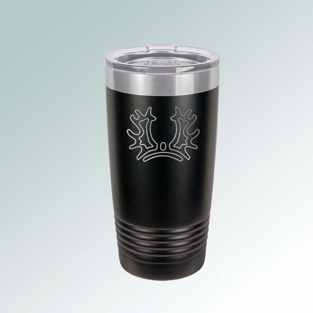 Custom engraved insulated horse breed logo tumbler with your choice of horse breed logo and personalized text. 25+ horse breed logos to choose from.