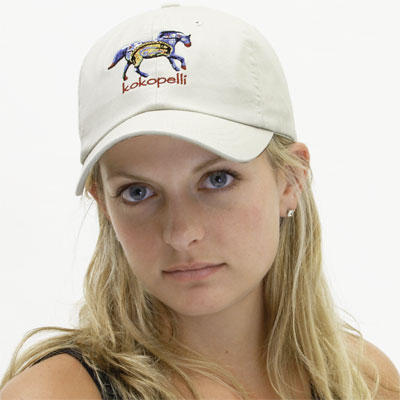 Kokopelli Baseball Cap from the Trail of Painted Ponies