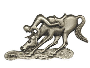 Spooking Horse Pin