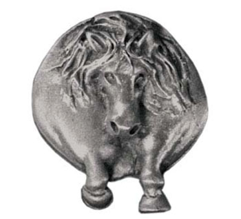 Pony Front Brooch