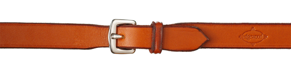 Buckle on Edgewood rubber reins.