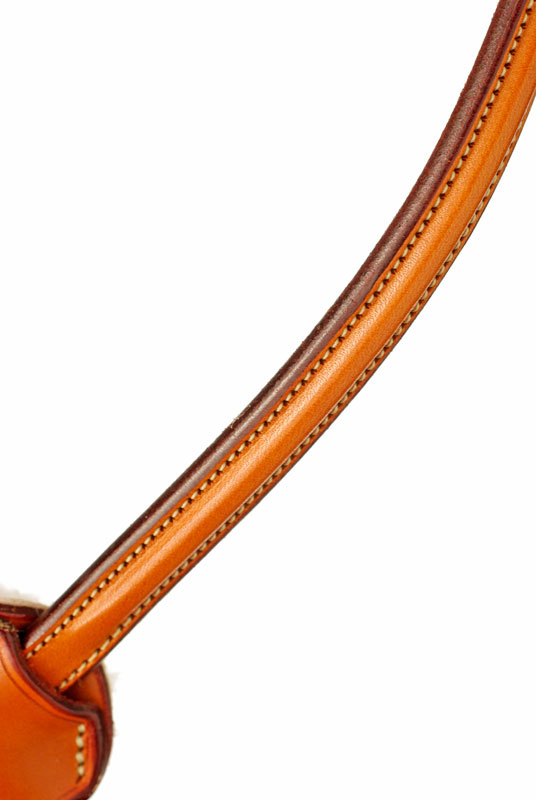 Horse, Edgewood, Leather, Figure 8, Noseband, Plain, Raised