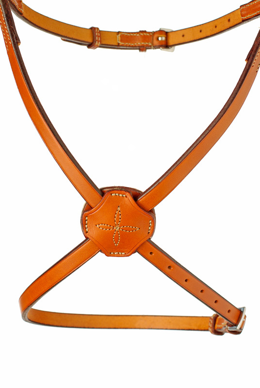 Horse, Edgewood, Leather, Figure 8, Noseband, Fancy, Stitched, Flat