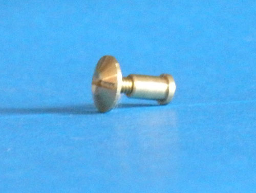 Brass or silver custom made Chicago screw set.