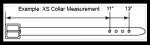 Measuring instruction for our Edgewood collars.