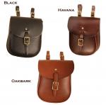 Equestrian sandwich saddle bag from Tory Leather.