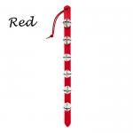 Sleigh Bell on a Red Leather Strap