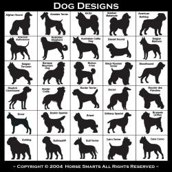 Irish Setter, Irish Water Spaniel, Irish Wolfhound, Italian Greyhound, Jack Russell Terrier