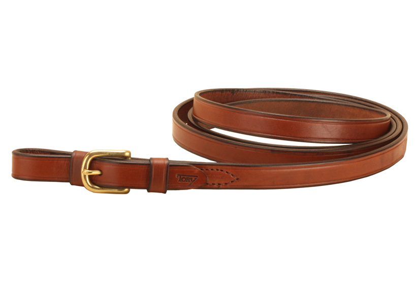 Single Ply Lead a with Brass Buckle | Leather Horse Lead