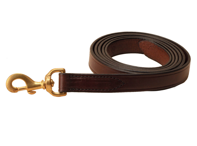 Single Ply Lead with a Bolt Snap | Tory Leather Horse Leads