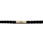 Laced Edgewood Nameplate Collar - Black