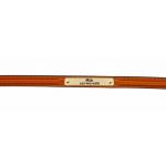 Raised Edgewood Leather Engraved Nameplate Dog Collar - Tan | Edgewood Dog Collar