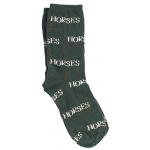 Horse Head/Horse Shoe - Sock - Equestrian Apparel Horse Socks.