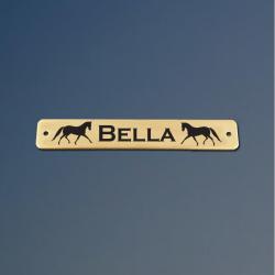 Horse Silhouette Bridle Nameplate | 85+ Horse Silhouettes
