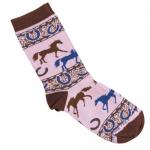 Pink Horse Sock