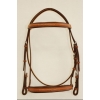 Fancy Stitched Raised Edgewood 3/4" Bridle with Padded Noseband and Browband