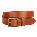 Lined & Stitched Harness Leather Belt 1 1/2" - Equestrian