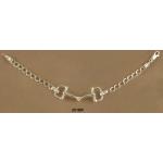 D-ring chain bracelet horse jewelry