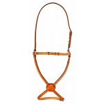 Edgewood leather plain raised figure 8 noseband / caveson.