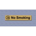 No Smoking Plastic Sign