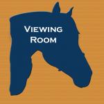 Quarter horse head custom engraved plastic sign with personalized text.