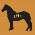 Friesian Horse Engraved Plastic Tack Trunk Plate