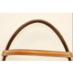 Edgewood leather plain raised 5/8" browband.