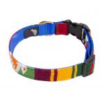 X-Large adjustable A Tail We Could Wag woven fabric side release dog collar. Many colors to choose from.