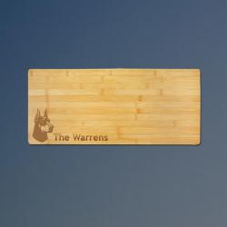 Use as a doberman charcuterie platter for entertaining.
