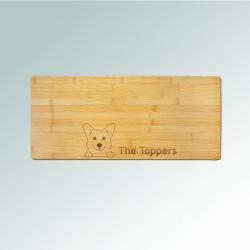 Bamboo Corgi Charcuterie Board | 100+ Corgi Designs
