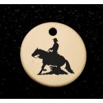 Engraved Brass Bridle Charm - Rodeo Designs