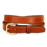 Stitched Leather Belt - Equestrian