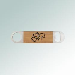 Personalized horse breed bottle opener with a horse breed logo and engraved text of your choice. 25+ horse breed logos to choose from.
