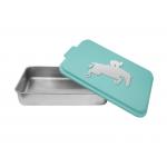 Custom cake pan with your choice of horse design and personalized text. Equestrian Cake Pan