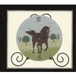 Running Horse Clock
