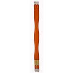 Fancy stitched leather Edgewood horse girth with one side of elastic.