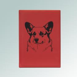 Personalized corgi sketchbook with your choice of corgi design and custom engraved text. 100+ corgi designs to choose from.