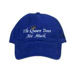 The Queen Does Not Muck Baseball Hat - Equestrian Apparel by Jared Lee