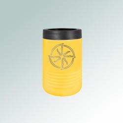 Custom engraved stainless steel insulated horse breed beverage holder with personalized text and horse breed Logo. 25+ horse breed logos to choose from.