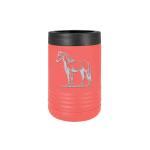 Insulated Beverage Holder - Horse Designs 3 Personalized stainless steel vacuum insulated beverage holder with custom engraved text and horse design 3. Horse Drink Holder