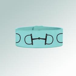 Engraved horse snaffle bit bracelet with your choice of D-Bit. Equestrian Bracelet
