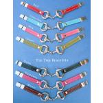 Silver eggbutt horse snaffle bit bracelet makes a great equestrian jewelry gift.