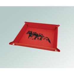 Folding horse silhouette valet tray with your choice of horse silhouette design and personalized text. 85+ horse silhouettes to choose from.