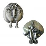 Pony Head & Bum Post Earrings