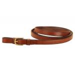 Single Ply Lead a with Brass Buckle | Leather Horse Lead